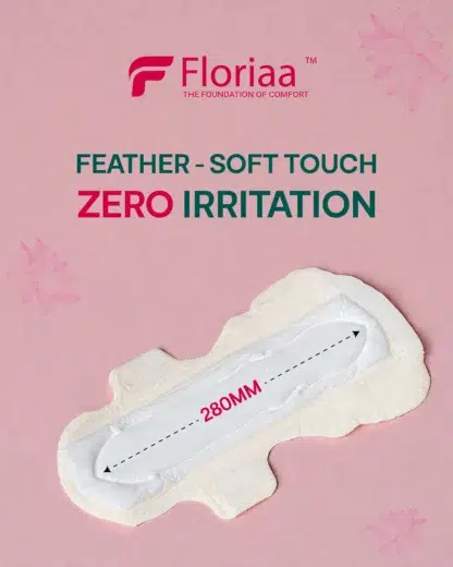 Eco-friendly biodegradable sanitary napkins by Floriaa