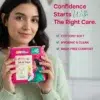 Soft breathable top layer of Floriaa sanitary pads