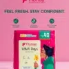 Ultra thin sanitary pads with wings by Floriaa